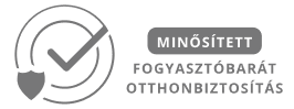Minősített fogyasztóbarát otthonbiztosítás